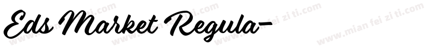 Eds Market Regula字体转换